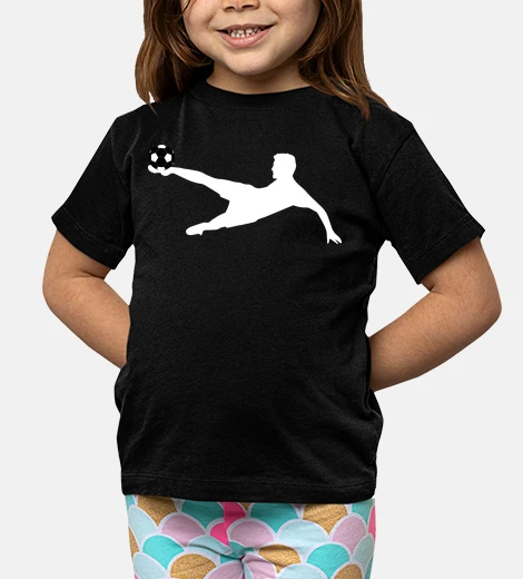 Kids striker silhouette white
