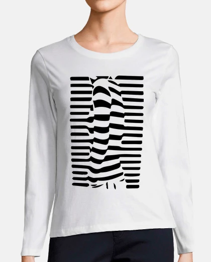 T-shirt striped sweater