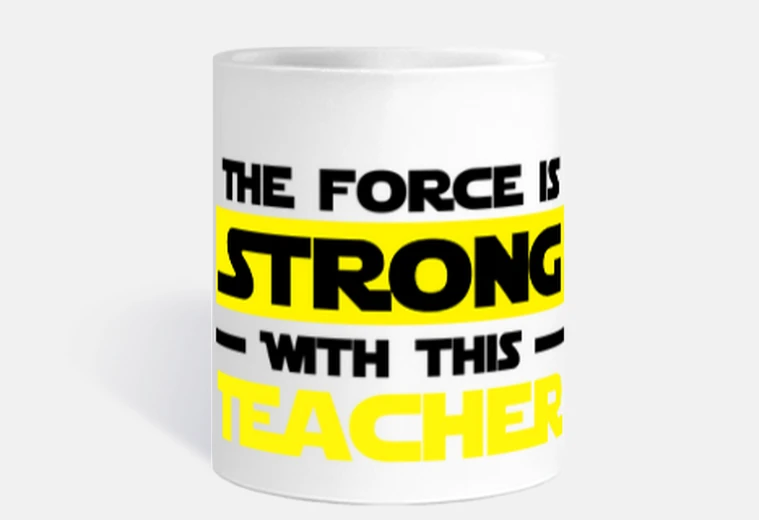 Taza Strong teacher