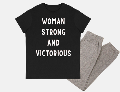 strong and victorious woman
