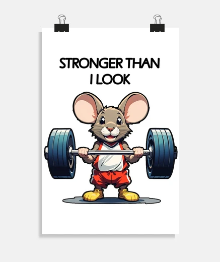 Poster Stronger Than I Look