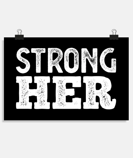 Poster strongher