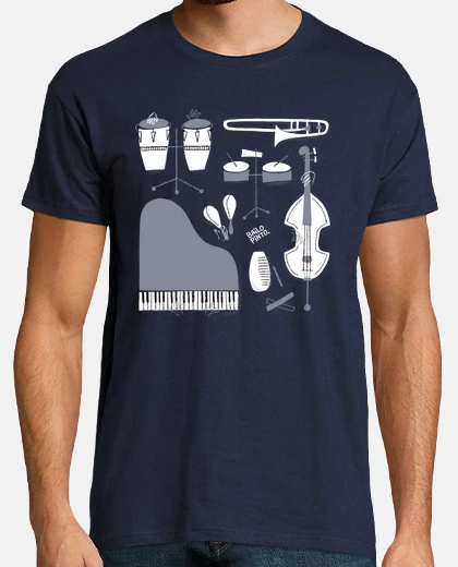 T-shirt strumenti di salsa