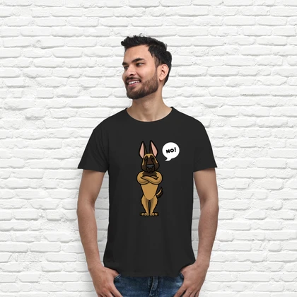 Stubborn malinois dog belgian shepherd t-shirt tostadora