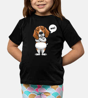 Stubborn Beagle dog funny