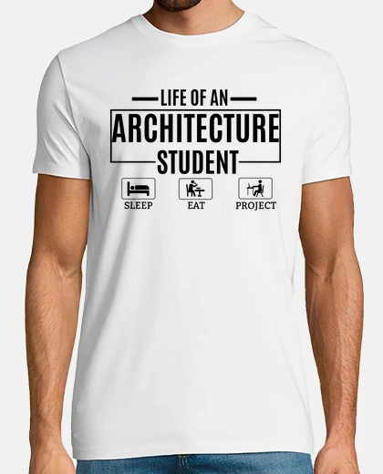T-shirt studente di architettura