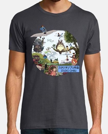 T-shirt studio ghibli - morganaart