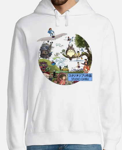 Felpa studio ghibli - morganaart