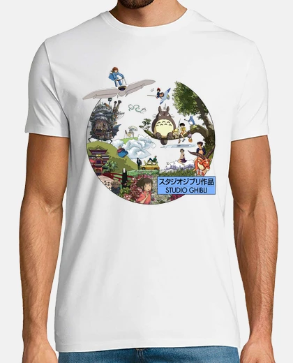 T-shirt studio ghibli - morganaart