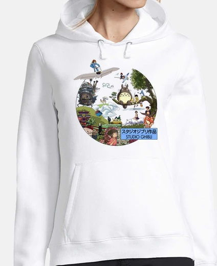 Felpa studio ghibli ii - morg ana art