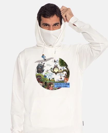 Hoodie studio ghibli ii - morganaart