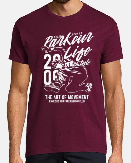 Tee-shirt style de vie parkour