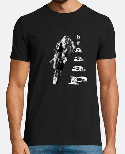 T-shirt style libero moto enduro