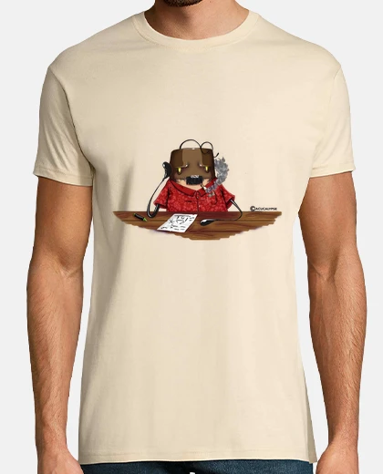 T-shirt su of re senza logo