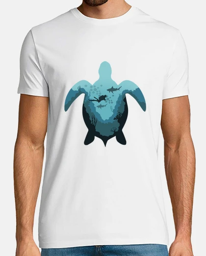 T-shirt sub e tartarughe marina s