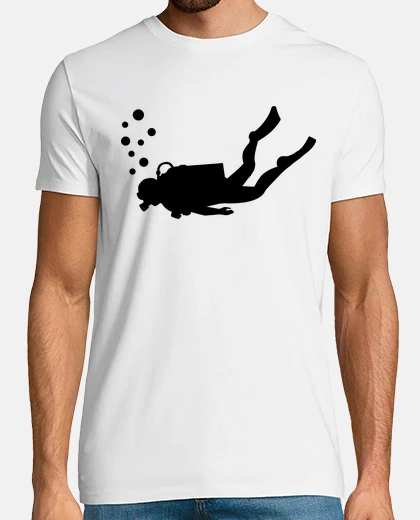 T-shirt subacqueo bolle