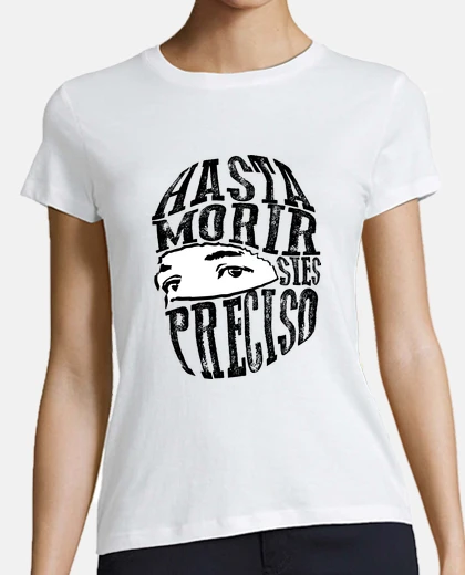 Camiseta subcomandante marcos blanca mujer