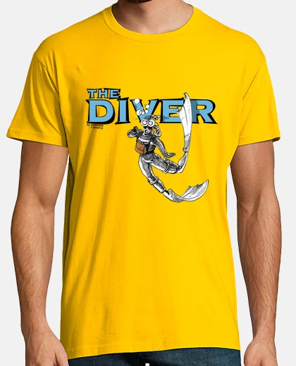 Camiseta submarinismo the Diver camiseta lemon