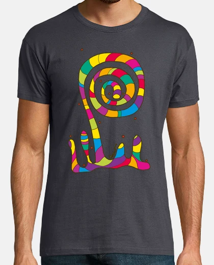 Tee-shirt sucette spirale