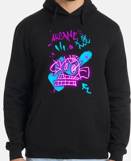 Sudadera Sudadera Arcane dibujos Jinx