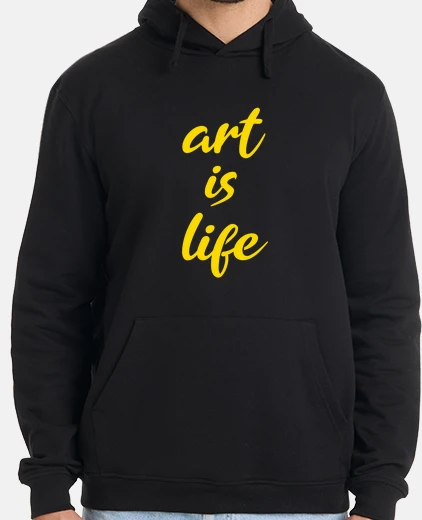 Sudadera sudadera el arte es vida