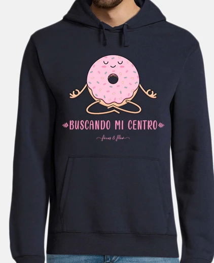 Sudadera Sudadera Hombre Donut meditando
