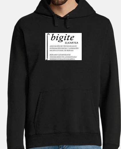Sudadera Hombre logo Bigite