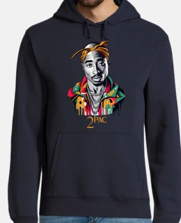 Sudadera Tupac capucha