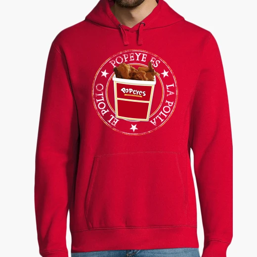 Sudadera El Pollo Popeye Es La Polla Latostadora
