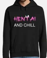 Sudadera hentai y chill anime manga jap n laTostadora