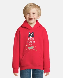Sudadera Keep calm and roll talla pequeña