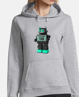 Sudadera molan los 90 Robot