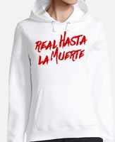 Sudadera real hasta la muerte laTostadora