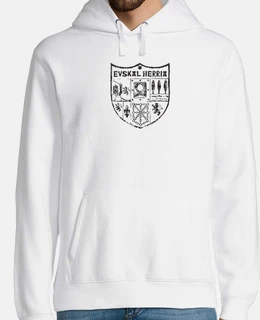 Sudadera Zazpiak bat  Euskal Herria negro