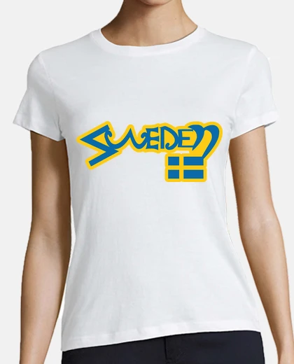 Playera suecia sweden camiseta bandera h