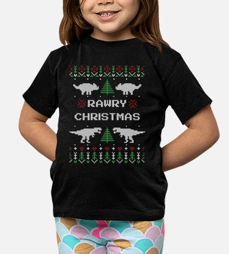 Camisetas niños suéter de dinosaurio feo... | laTostadora Camisetas niños suéter de dinosaurio feo... | laTostadora