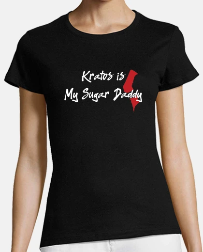 Playera sugar negra chica