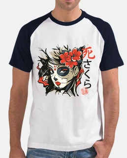 sugar skull asiatique geisha