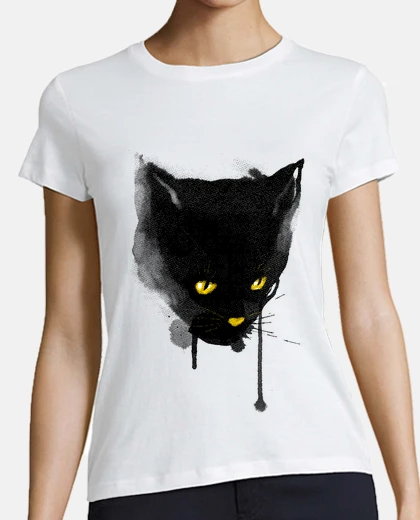 Tee-shirt sumi cat