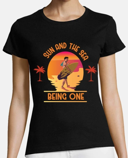 Playera SUN AND THE SEA BEING ONE