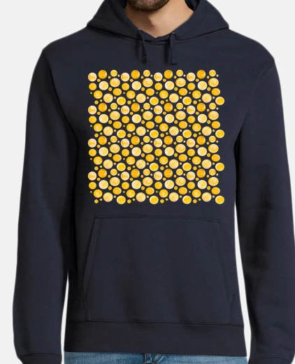 Hoodie sun dots pattern