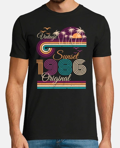 T-shirt sun vintage originale 1986