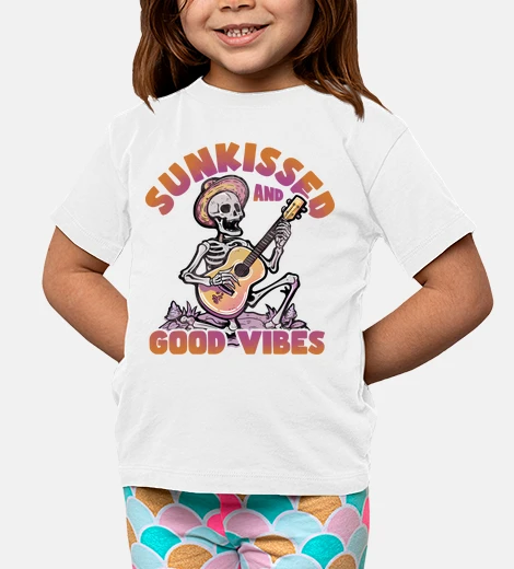 Kids sunkissed and good vibes skeleton