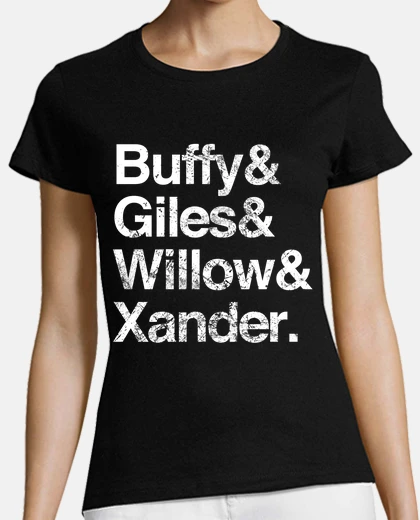 T-shirt sunnydale names