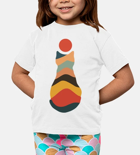 Kids sunrise cat