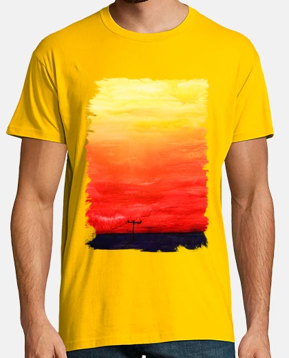 T-shirt sunset