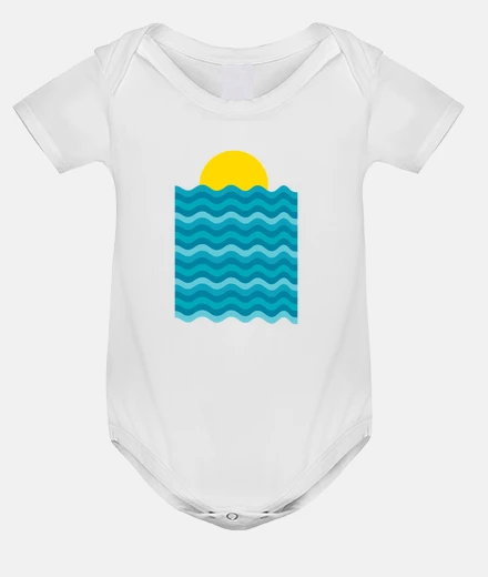 Kids Sunset Waves