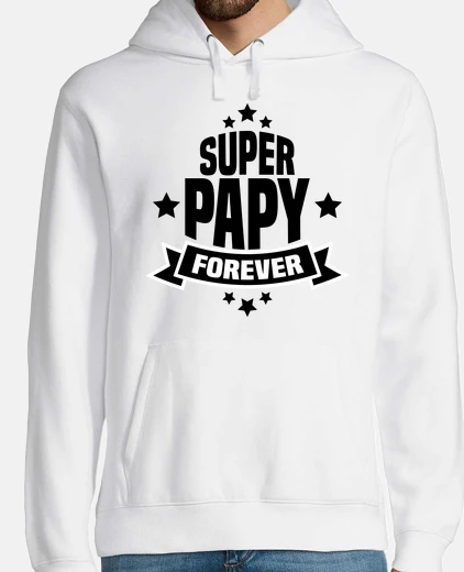 Sudadera súper abuelo para siempre