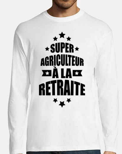 Tee-shirt super agriculteur à la retraite