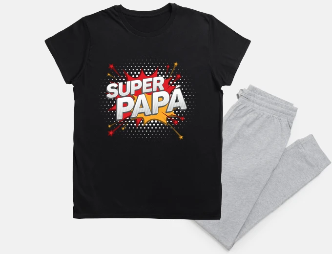 Pajama super dad